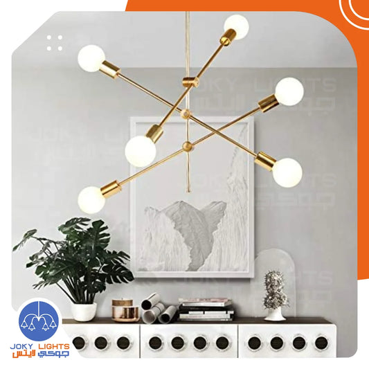 ‎Random chandeliers - shiny gold (code:375)‎