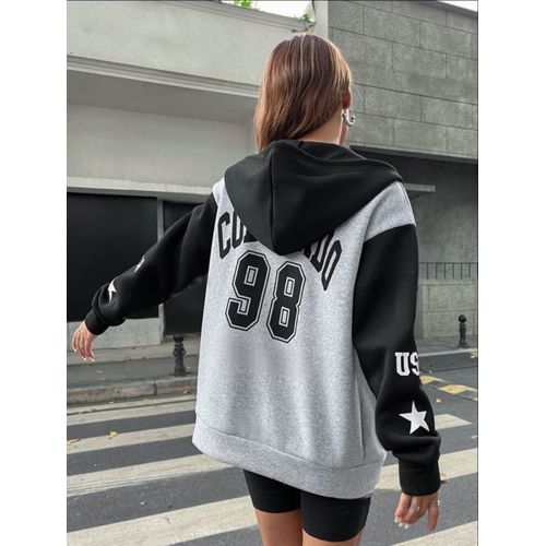 Martina Store Sweatshirt - Women - Black & Grey