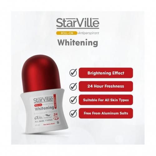 Starville Whitening Red Berry Roll-on 60ml