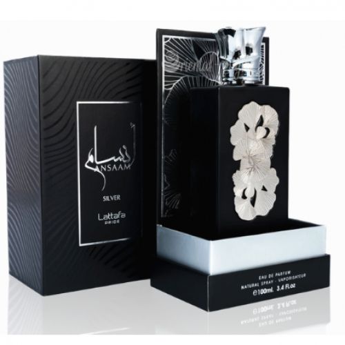 Lattafa PRIDE ANSAAM Silver EDP For Unisex EDP 100ml