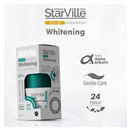 Starville Whitening Roll On Fresh Breeze - 60ml Set 2 Pcs