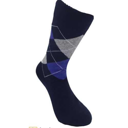 6 men's long socks, suitable for ages 40 to 45