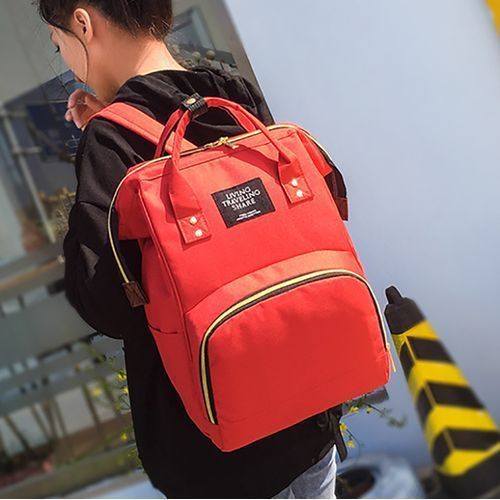 Baby Bag For Diapers And Peppers - Red Colors