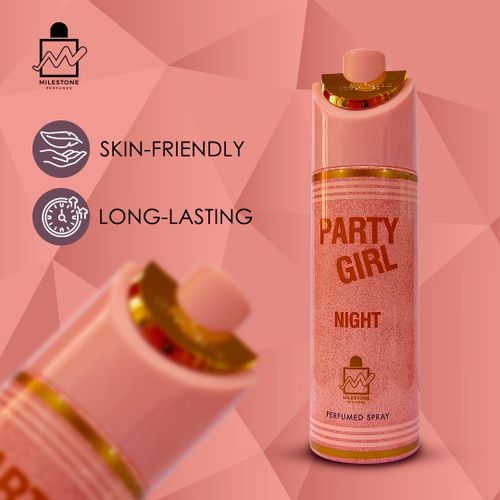 Milestone Party Girl Night Body Spray For Women 200ml
