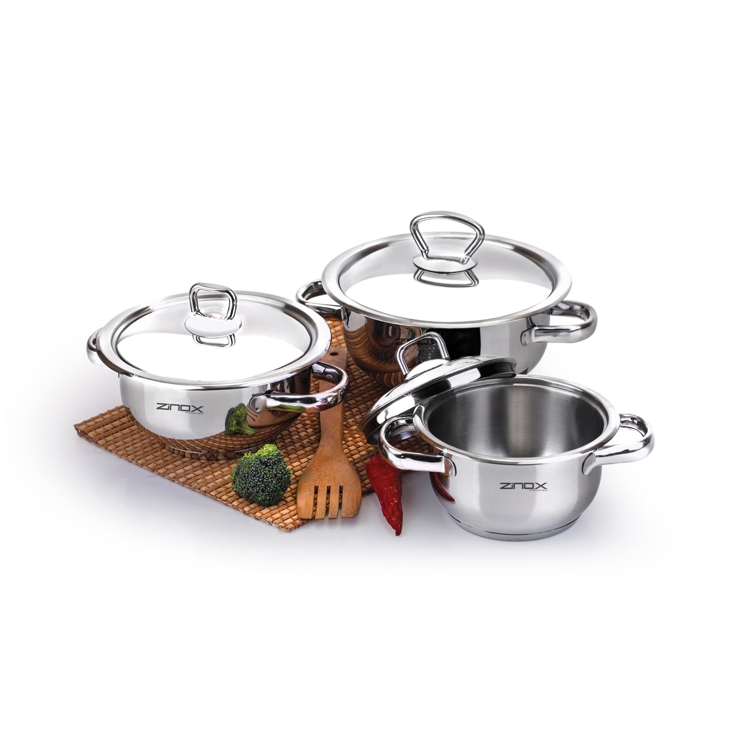 Zinox Express 6-piece refrigerator set