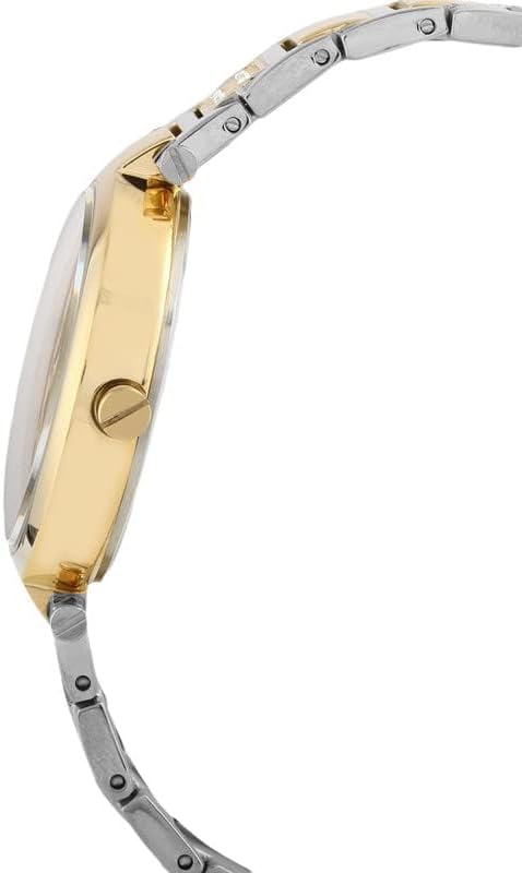 Daniel Klein Analog Silver Dial Women's Watch-DK.1.13206-6 Gold strap