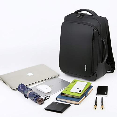 Meinaili 1901 USB Charging Backpack 15.6 inch Laptop Business Waterproof Multifunctional Travel Bag, Unisex