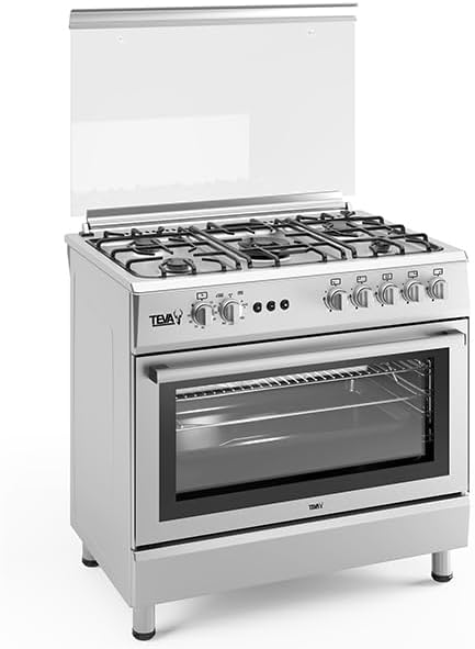 TEVA free stand cooker Italian burners - Spaf 5 burner + burner is 5 kw