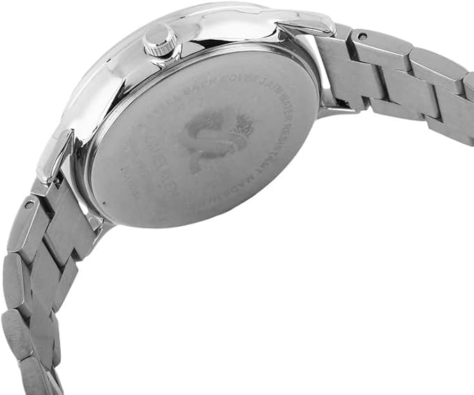 Daniel Klein Analog Light Blue Dial Women's Watch-DK.1.13243-5 Silver strap