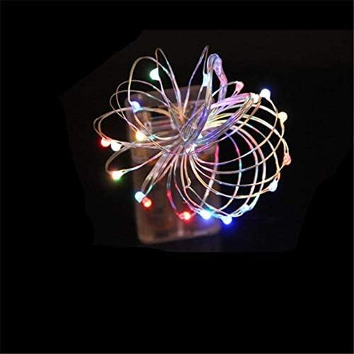 Other Led Fairy Lights 2M 20Leds Battery Operated Garland LED String Light Xmas Wedding Party Decoration multicolor