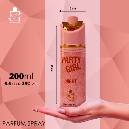Milestone Party Girl Night Body Spray For Women 200ml