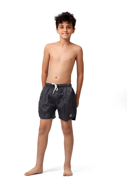 Dark Gray Swim Short 0203-BR