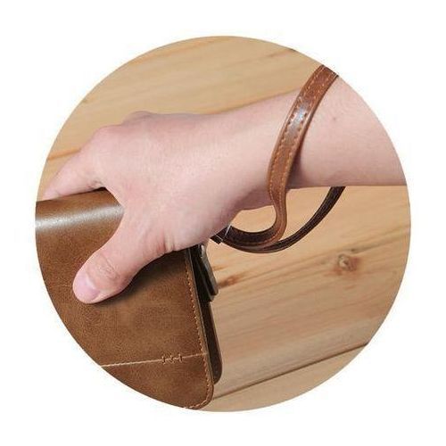 Kangaroo Hand Wallet For Men - Camel