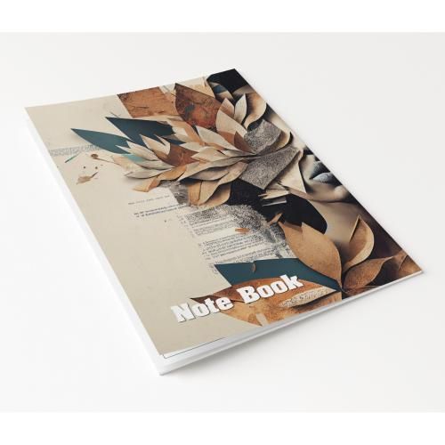 80 Sheets Notebook Lined 70 Grm Set 6 Pcs - A4 Size