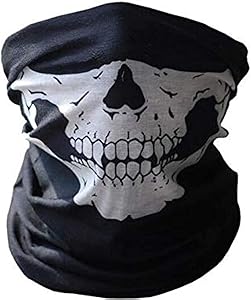 Motorcycle Horror Face Mask (Black)