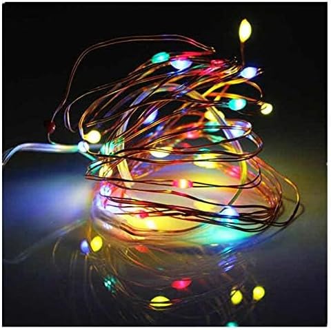 Other Led Fairy Lights 2M 20Leds Battery Operated Garland LED String Light Xmas Wedding Party Decoration multicolor