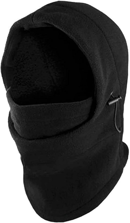 ‎ Woolen mask covers the entire head, neck and most parts of the face in the form of a hood to protect against winter, suitable for playing and outdoor activities and in cases of wind and motorcycles (Black) ‎