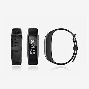 Lenovo Smart Wristband HW01 - Black - Sleep Monitor, Heart Rate Monitor - Modern Unisex Activity Tracker