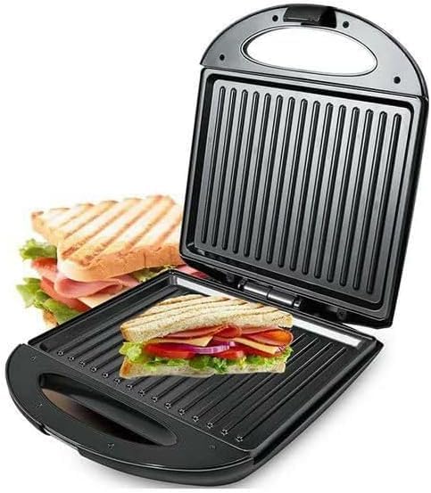 Jamaki Sandwich Maker, 2000 Watts, Black - JMK2010A