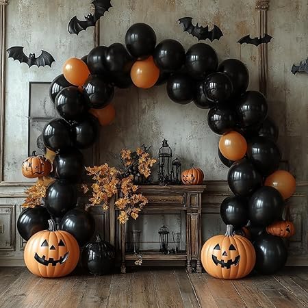 High Quality Blue Latex Balloons, 12 Inch Perfect for Birthday Party, Wedding, Special Event Decoration, Air or Helium Inflatable, Contains 100 Balloons (Black)