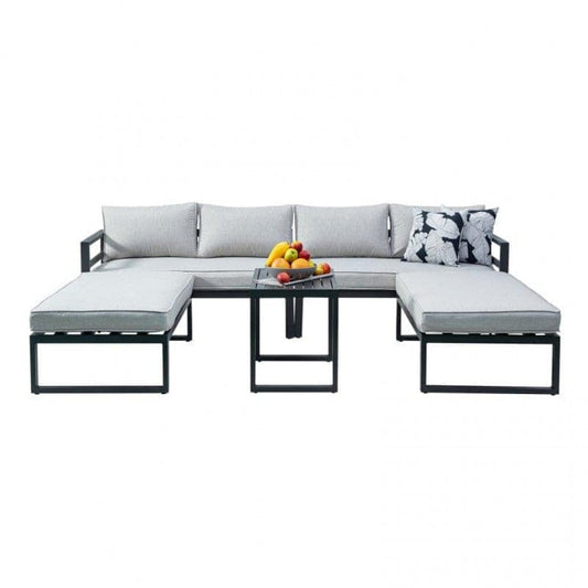 5-piece outdoor furniture set, multi-use