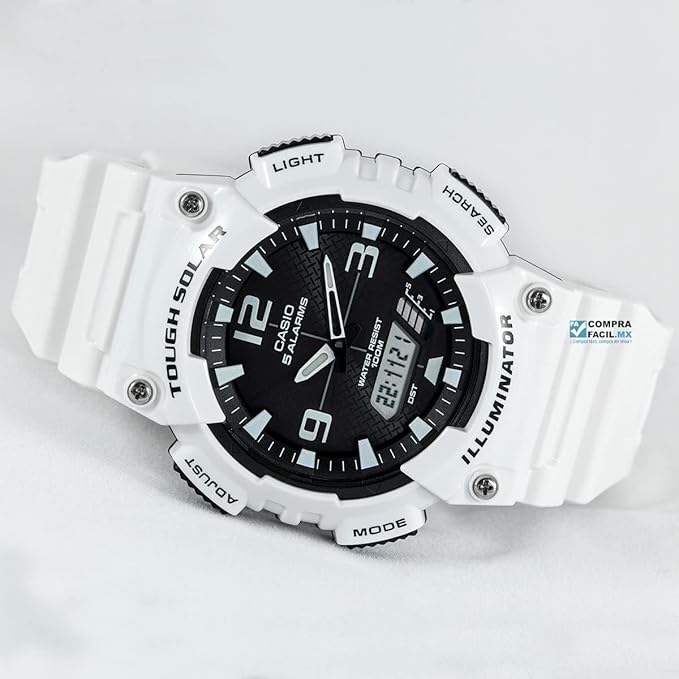 Casio AQ-S810WC-7AVDF For Men- Analog Casual Watch