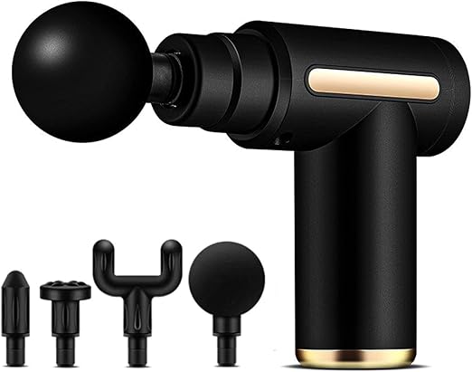 Massage Gun Mini Fascia Gun USB Rechargeable with storage bag Portable Full Body Muscle Relaxation Massager Home