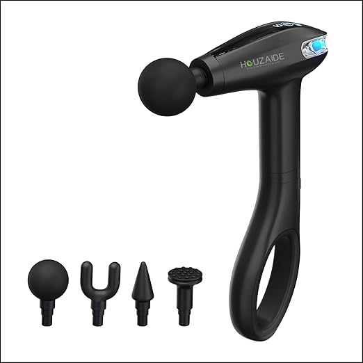 Pinaka Pro Deep Tissue Muscle Massage Gun for Athletes, Gym Enthusiast, Handheld Percussion Body Massager with Powerful Brushless Motor (HA812) Mother's Day Gift