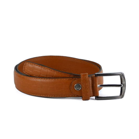 Leather classic belt – CROC HAVAN
