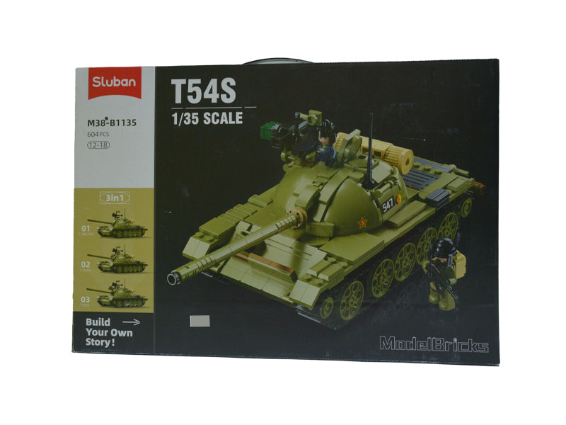 Realistic Tank Building Kit for Kids