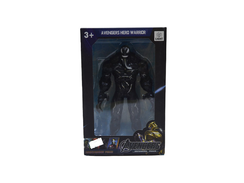The character of the luminous black hero