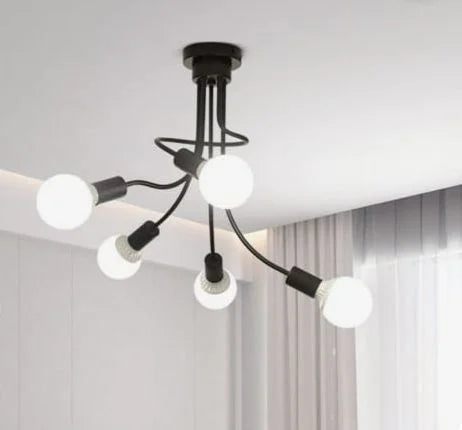 ‎Chandelier 5 Arms – Black – (Code:529)‎