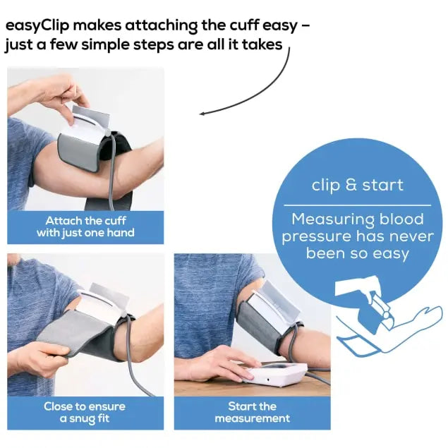 Beurer BM 51 easy Clip upper arm blood pressure monitor