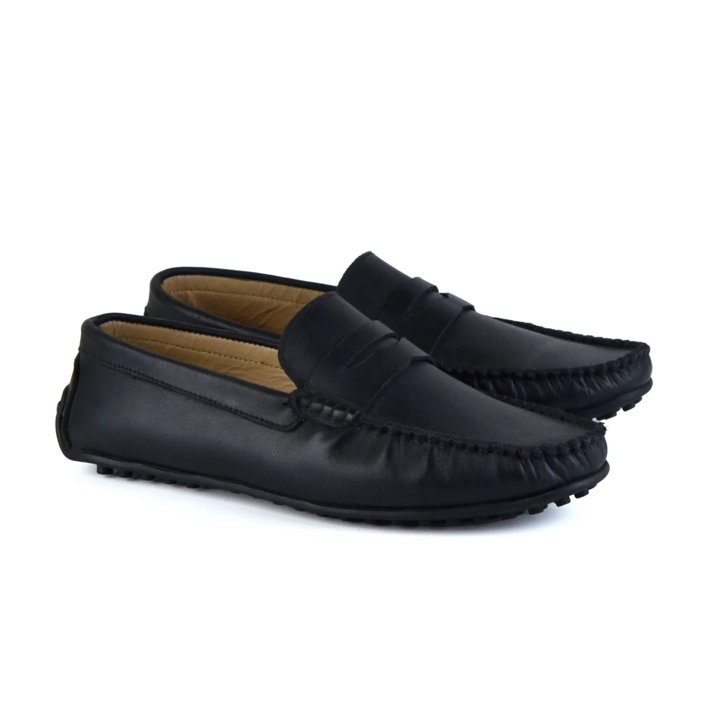 LEATHER MOCCASIN SHOES – M500