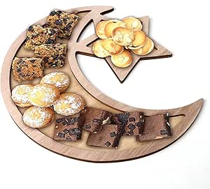 Generic Dinner plate eid mubarak decorate your islamic wood towel ramadan kareem decoration islamic muslim party decoration eid mubarak gift eid mubarak