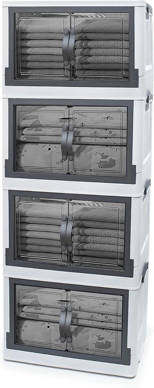 Prime Cabinet Mini Elite 4 Door White * Grey