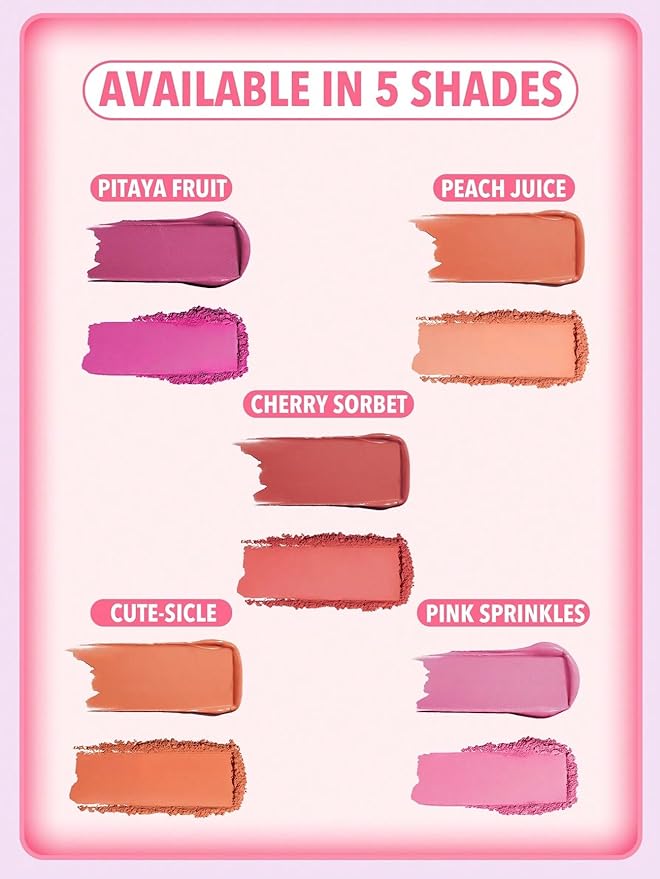 Sheglam Cheek 2 Cheek Blush Duo Cute-Sicle 8.3g