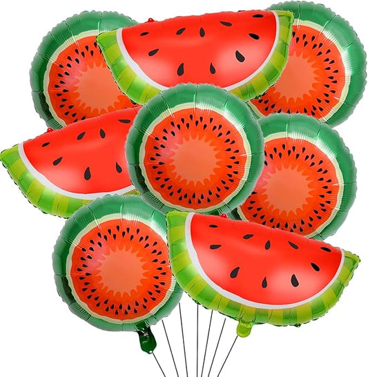 Watermelon Balloons Party Decorations Supplies Watermelon Foil Balloons Cute Fruit Balloons for Girls Birthday Baby Shower Watermelon Themed Party Decorations