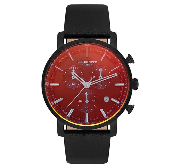 LEE COOPER Men’s Black Multi Function Watch – LC07183.651