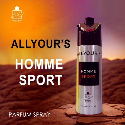 Milestone Homme Sport Body Spray For Men 200ml