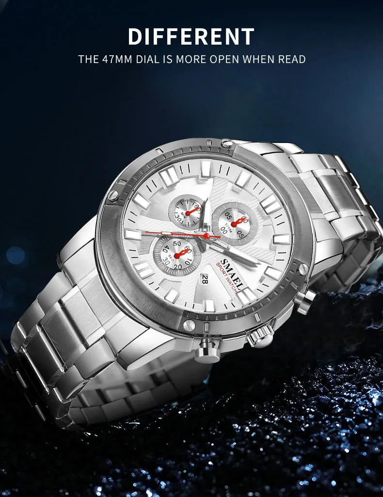 SMAEL WATCH For Men Stainless Steel-S9153-SS