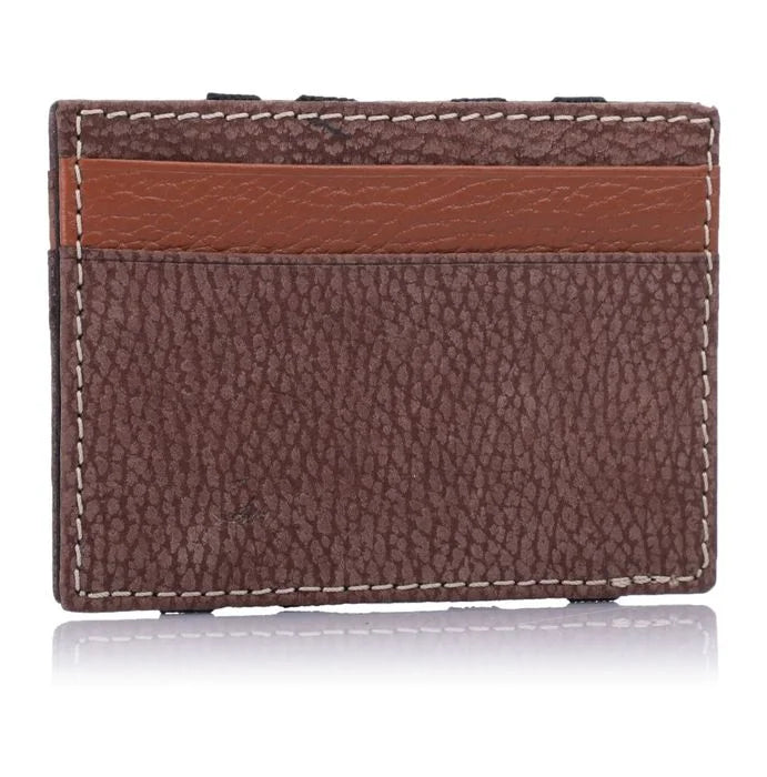 Leather wallet – magic brown