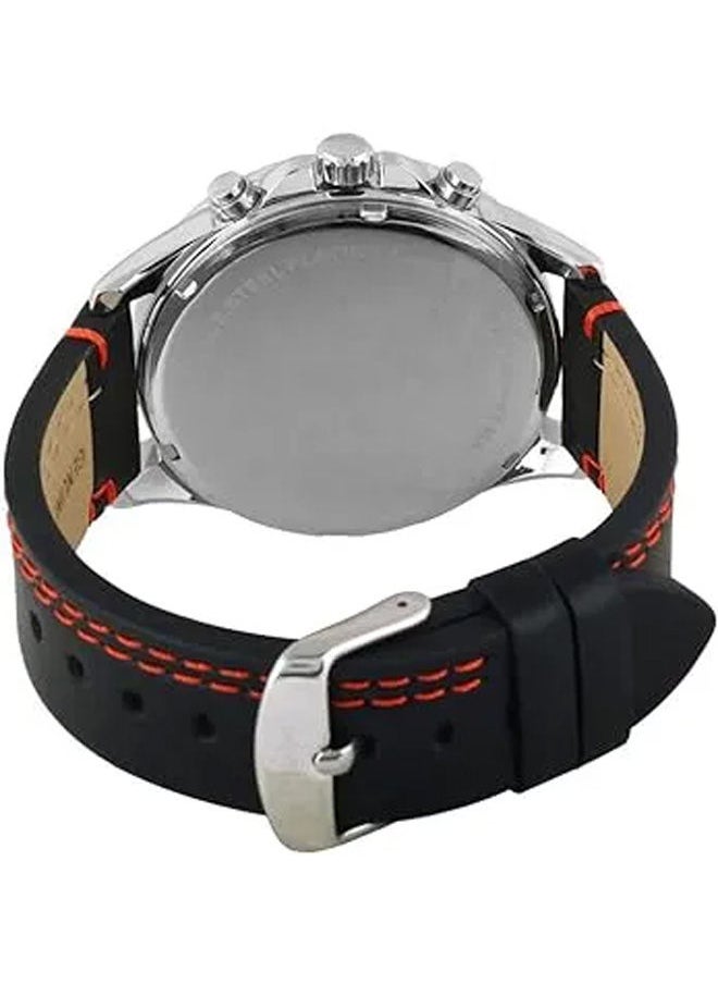 DANIEL KLEIN Leather Chronograph Watch DK.1.13278-1