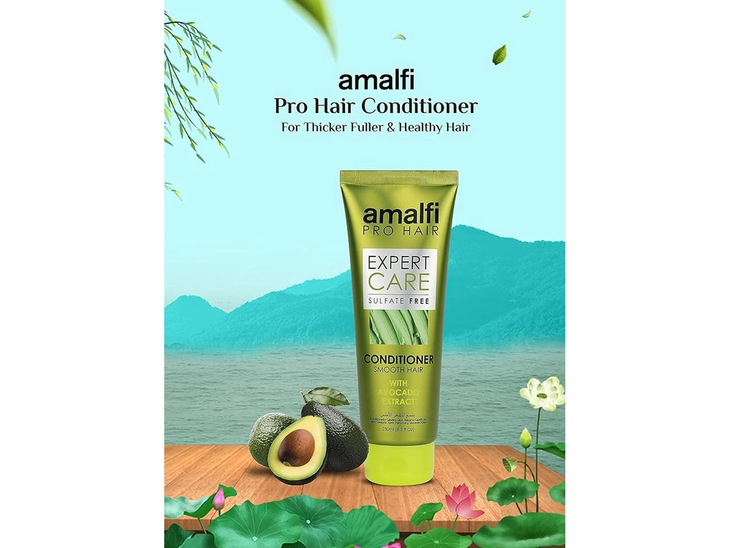 Amalfi Pro Hair Expert Care Conditioner Smooth Hair With Avocado 250ml