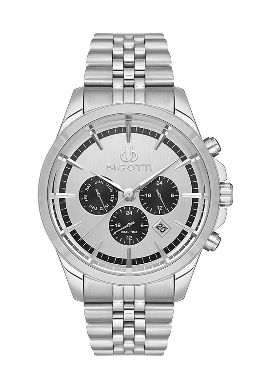 BIGOTTI MILANO MENS STAINLESS STEEL STRAP WATCH – BG.1.10468-1