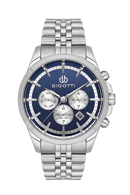 BIGOTTI MILANO MENS STAINLESS STEEL STRAP WATCH – BG.1.10468-3