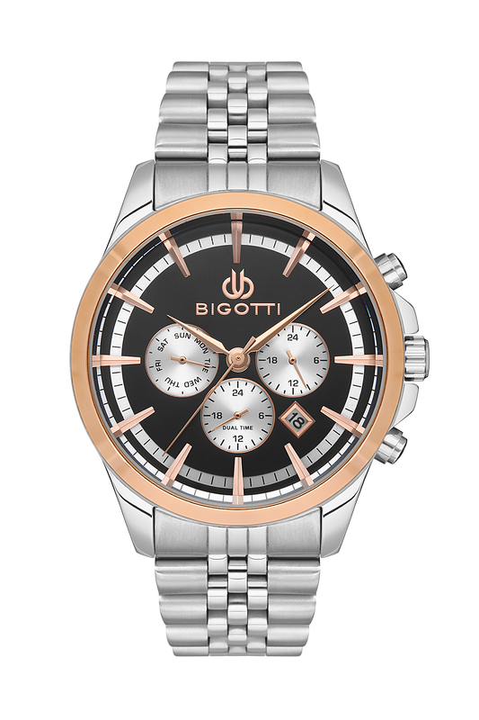 BIGOTTI MILANO MENS STAINLESS STEEL STRAP WATCH – BG.1.10468-4