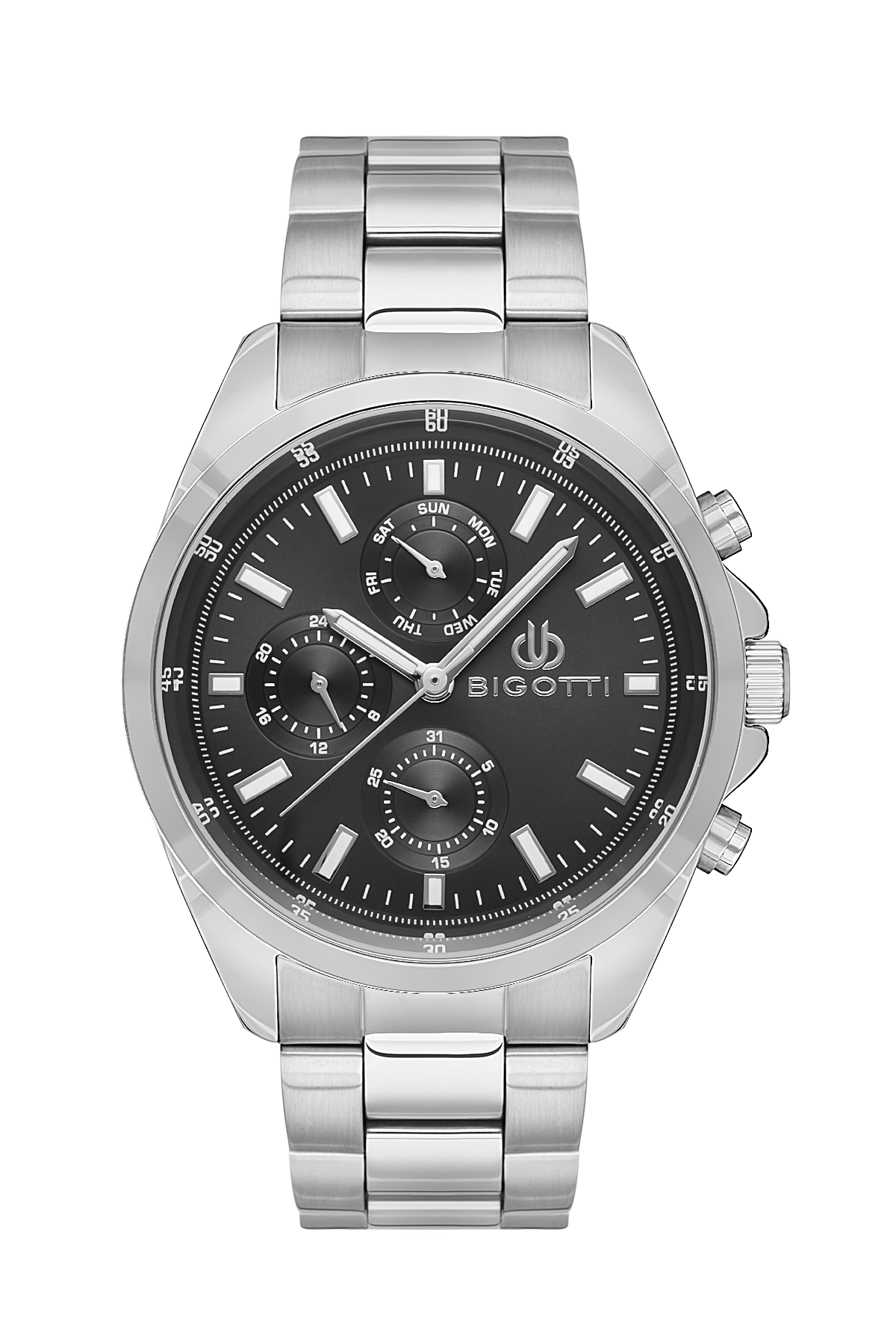 BIGOTTI MILANO MENS STAINLESS STEEL STRAP WATCH – BG.1.10470-1