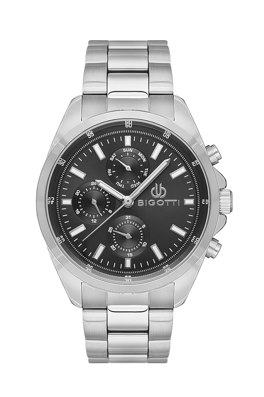 BIGOTTI MILANO MENS STAINLESS STEEL STRAP WATCH – BG.1.10470-1