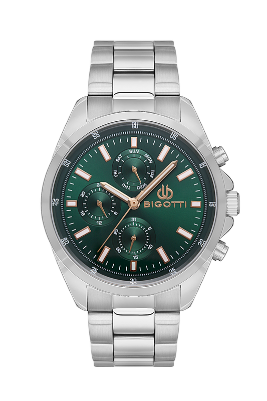 BIGOTTI MILANO MENS STAINLESS STEEL STRAP WATCH – BG.1.10470-2